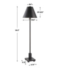 UTTERMOST, PILOT BUFFET LAMP, TABLE LAMPS