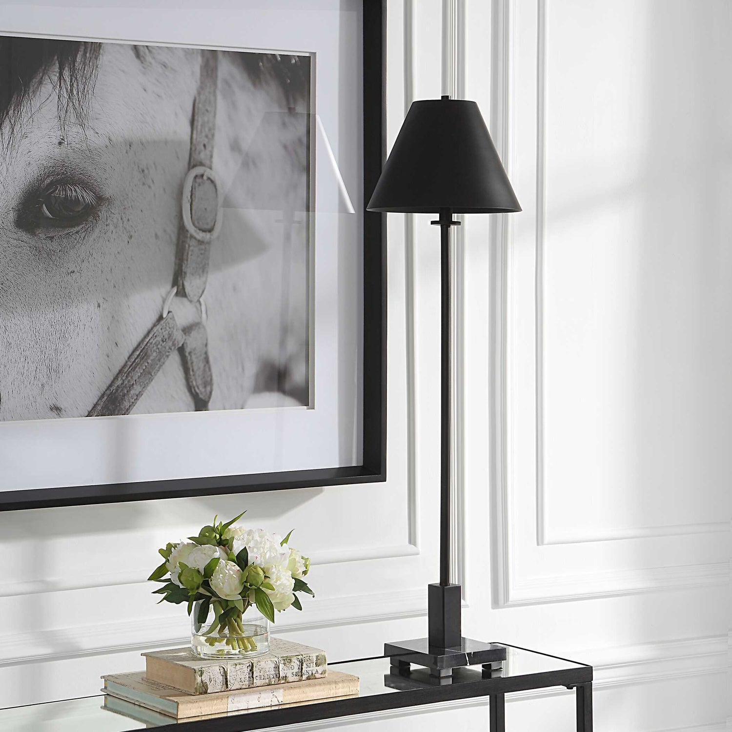 UTTERMOST, PILOT BUFFET LAMP, TABLE LAMPS