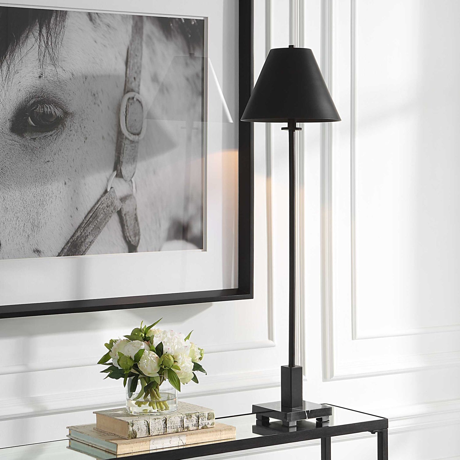 UTTERMOST, PILOT BUFFET LAMP, TABLE LAMPS