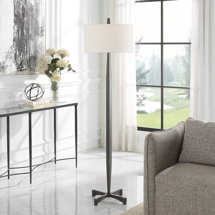 UTTERMOST, COUNTERACT RUST METAL FLOOR LAMP, FLOOR LAMP