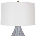 UTTERMOST, VESTON GLAZE TABLE LAMP, TABLE LAMPS