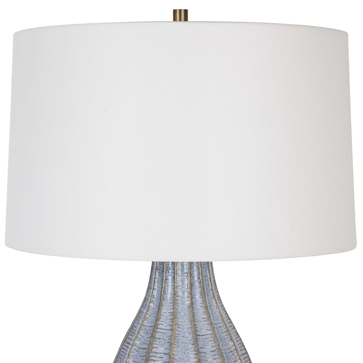 UTTERMOST, VESTON GLAZE TABLE LAMP, TABLE LAMPS