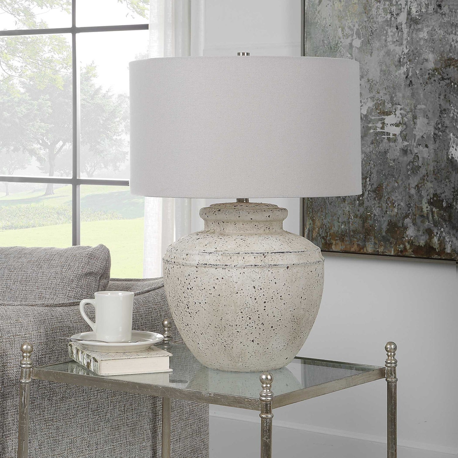 UTTERMOST, Artifact Aged Table Lamp, TABLE LAMPS