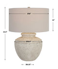 UTTERMOST, Artifact Aged Table Lamp, TABLE LAMPS