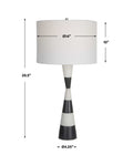UTTERMOST, Bandeau Banded Table Lamp, TABLE LAMPS