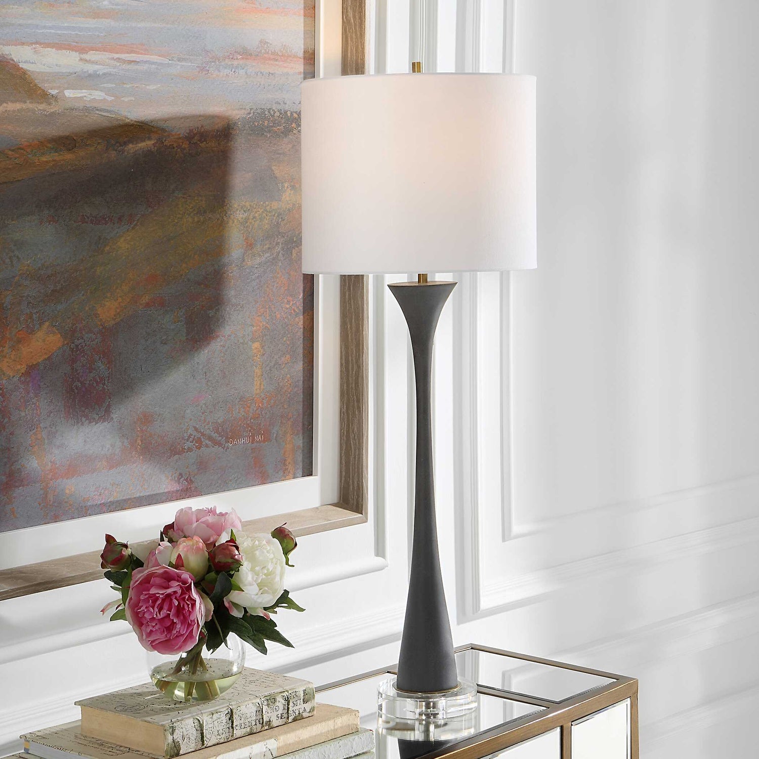 UTTERMOST, FOUNTAIN BUFFET LAMP, TABLE LAMPS