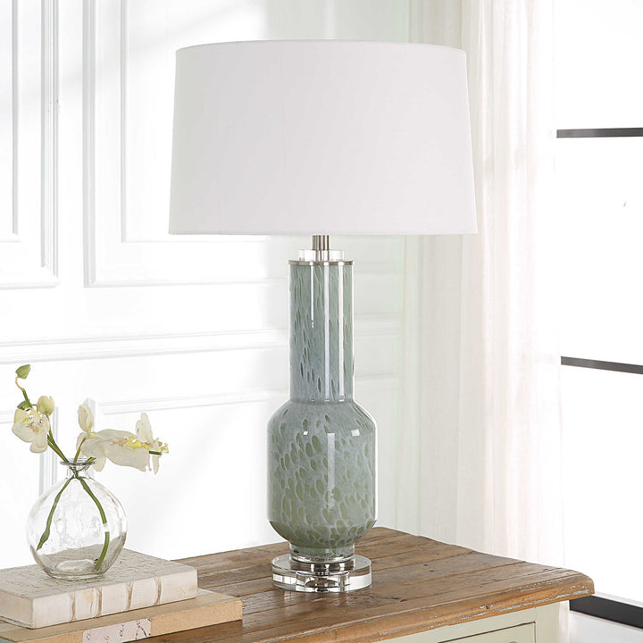 UTTERMOST, IMPERIA AQUA TABLE LAMP, TABLE LAMPS