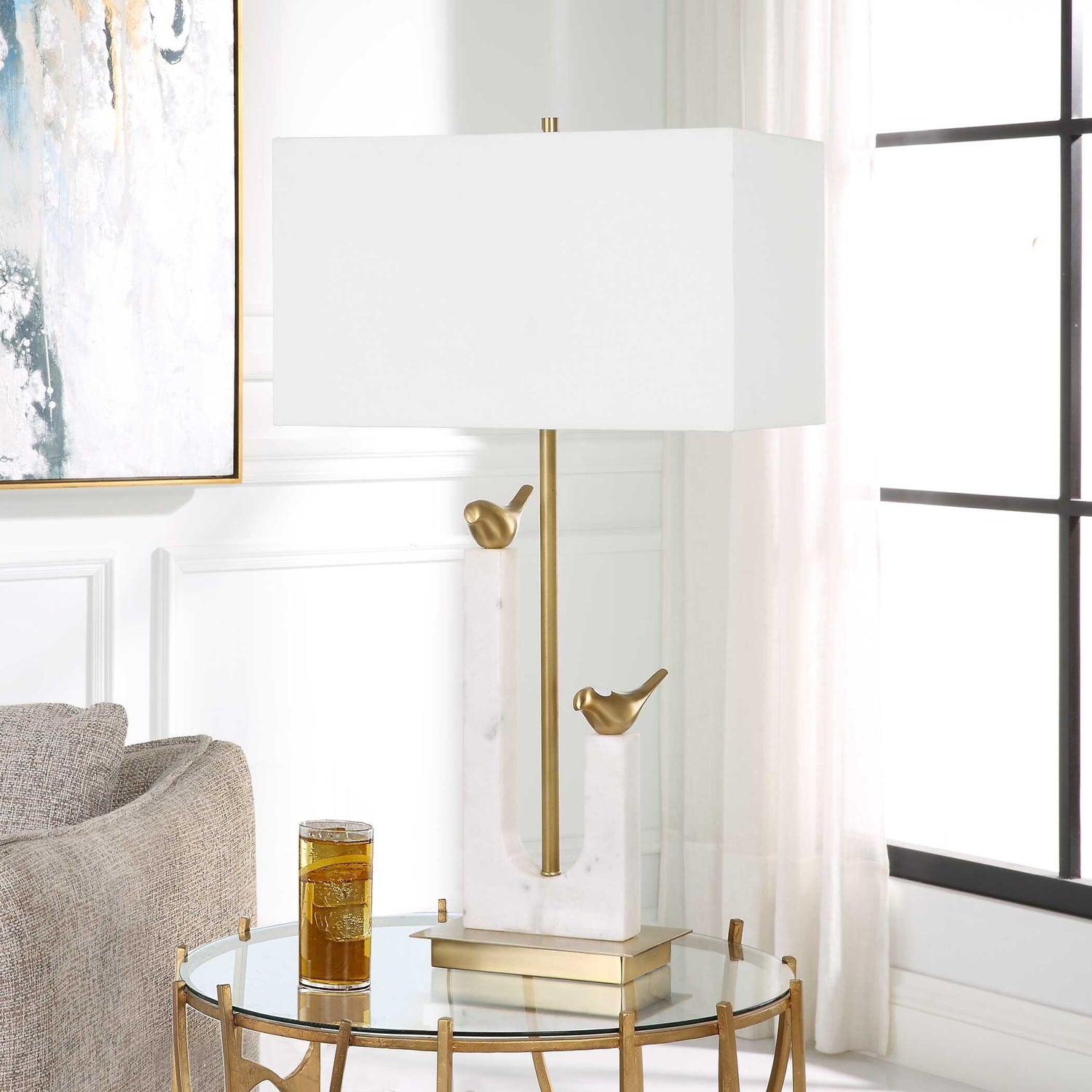 UTTERMOST, Songbirds Table Lamp, TABLE LAMPS