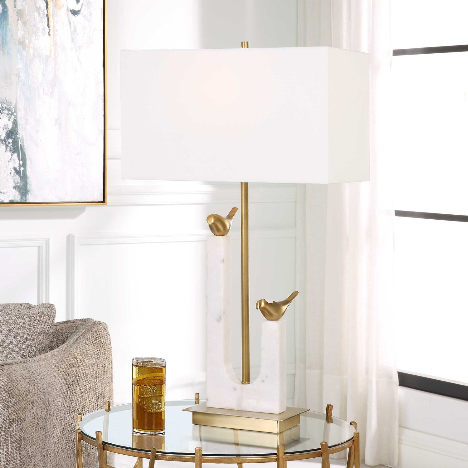 UTTERMOST, SONGBIRDS TABLE LAMP, TABLE LAMPS