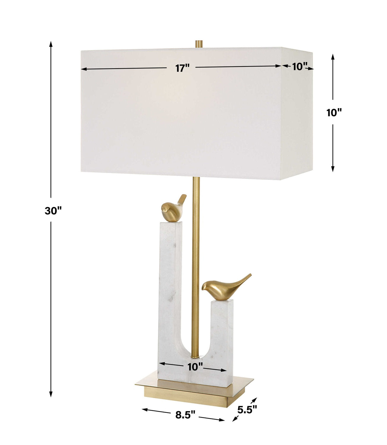 UTTERMOST, SONGBIRDS TABLE LAMP, TABLE LAMPS