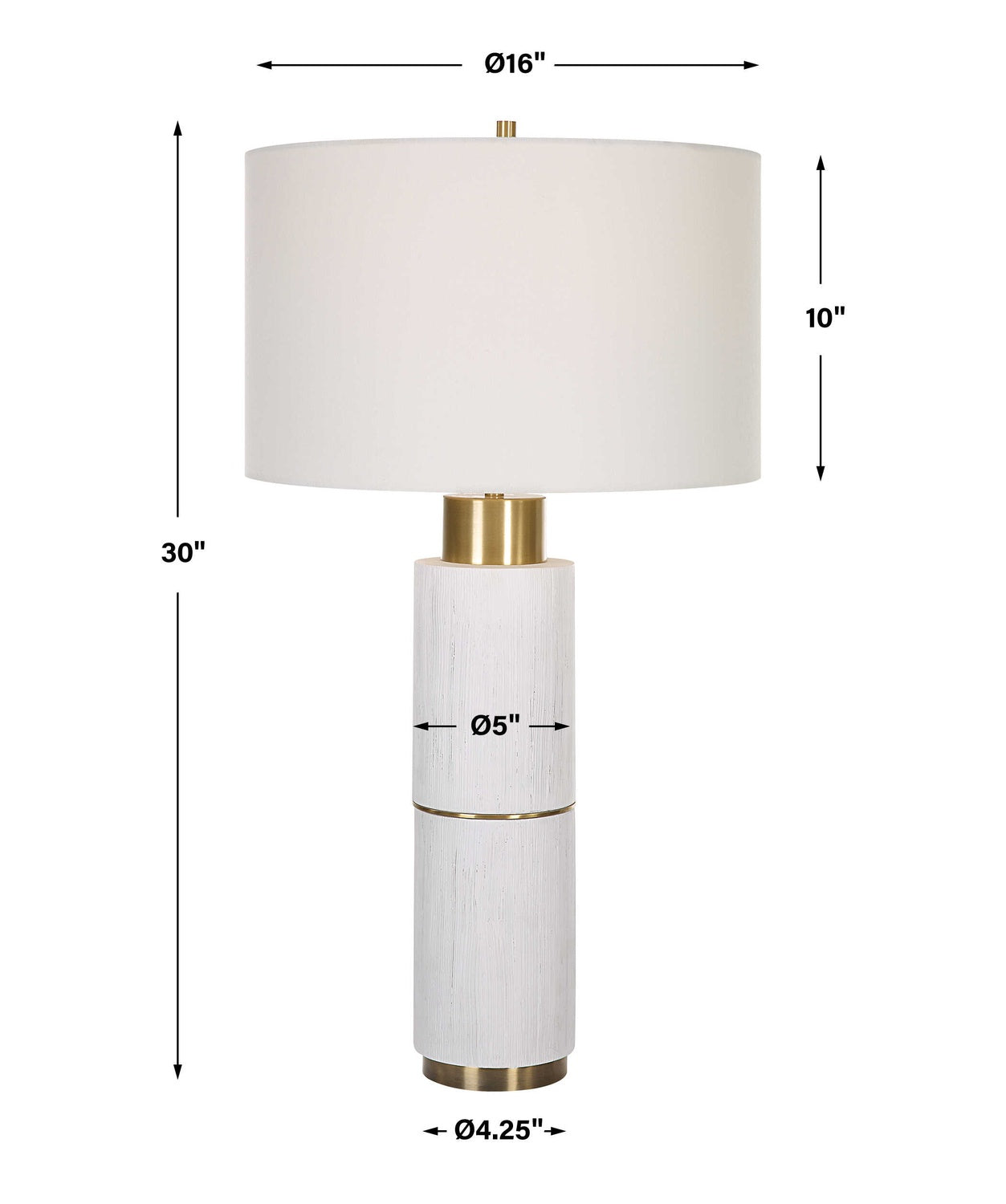 UTTERMOST, Ruse Table Lamp, TABLE LAMPS