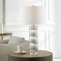 UTTERMOST, BAND TOGETHER CRYSTAL & TABLE LAMP, TABLE LAMPS