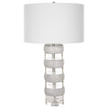 UTTERMOST, BAND TOGETHER CRYSTAL & TABLE LAMP, TABLE LAMPS