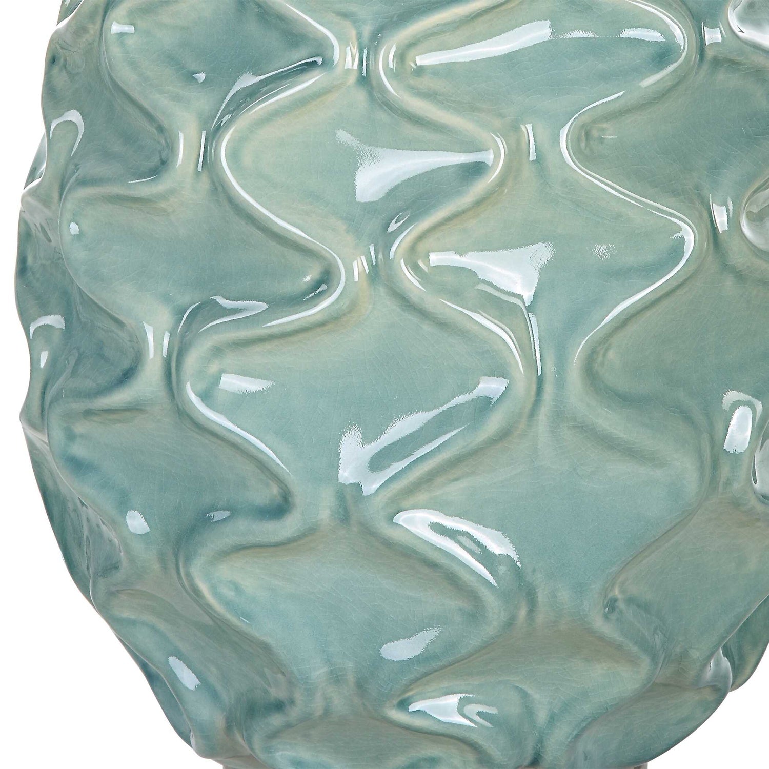 UTTERMOST, LACED UP SEA FOAM TABLE LAMP, TABLE LAMPS