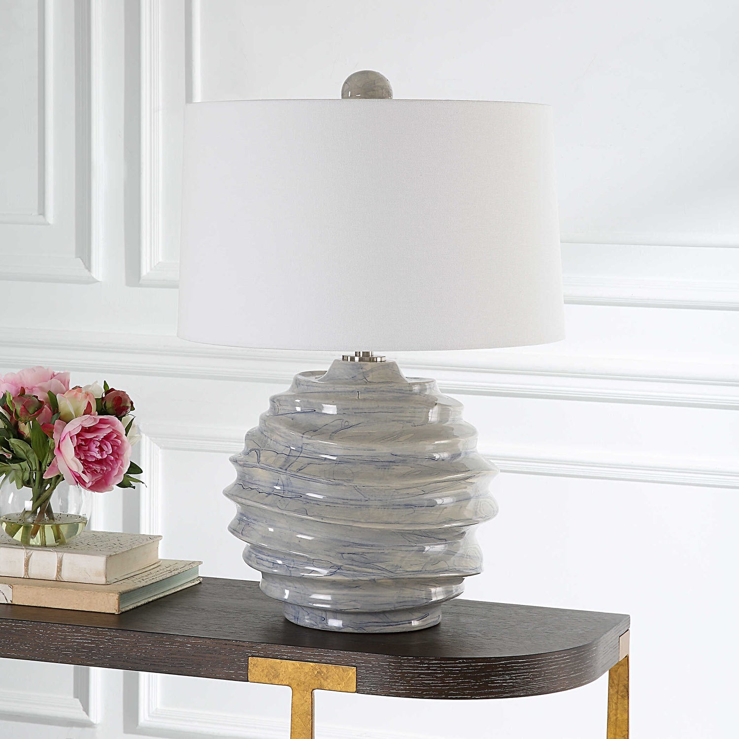 UTTERMOST, WAVES & ACCENT LAMP, TABLE LAMPS