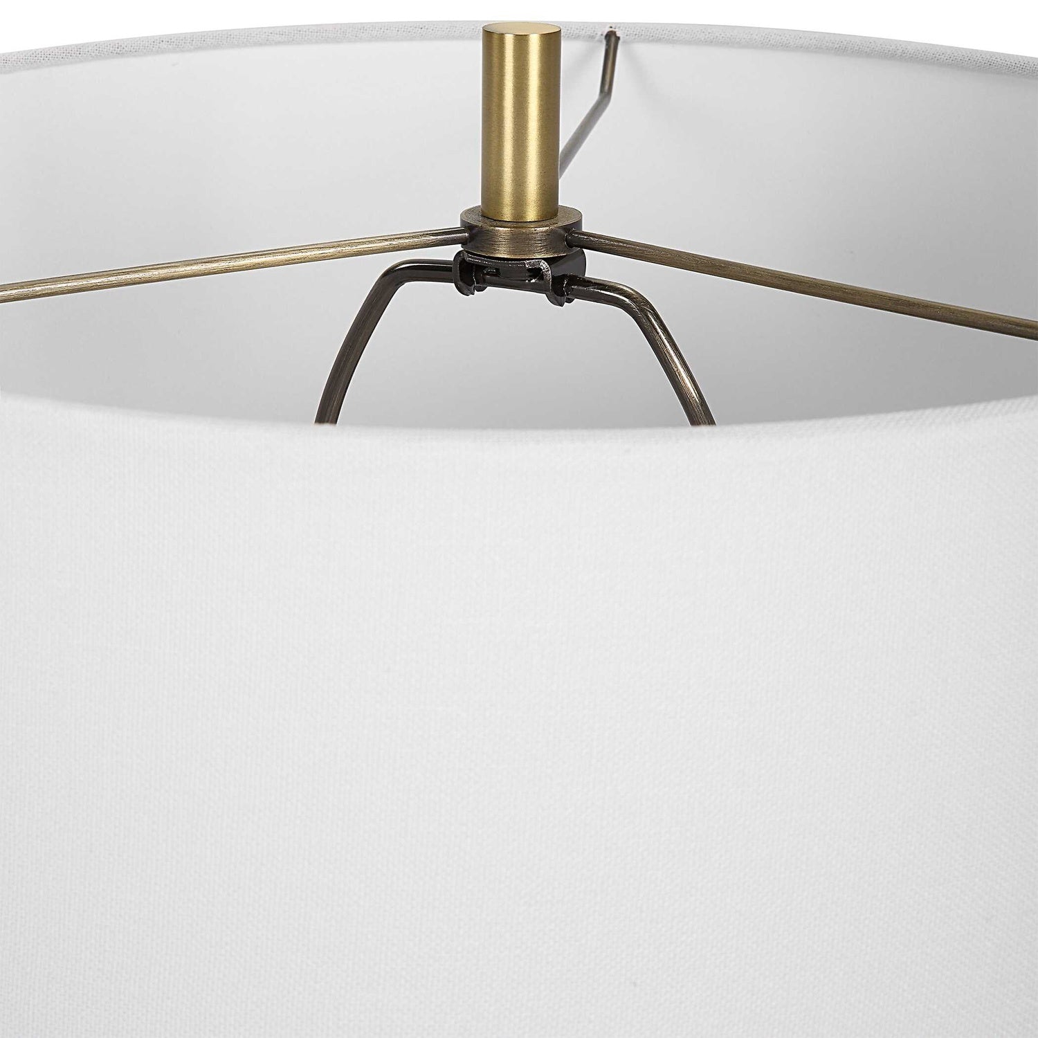UTTERMOST, Coil Sculpted Table Lamp, TABLE LAMPS