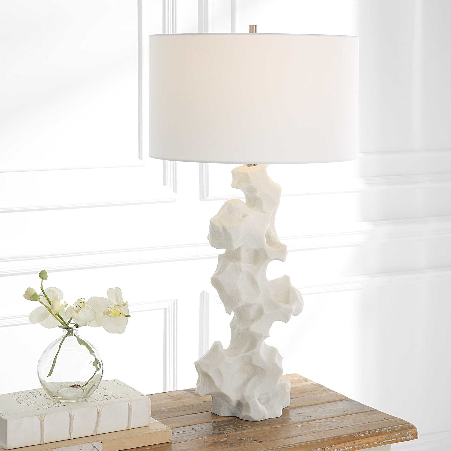 UTTERMOST, REMNANT TABLE LAMP, TABLE LAMPS