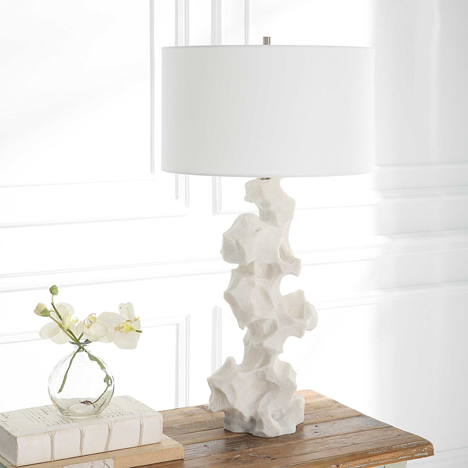 UTTERMOST, REMNANT TABLE LAMP, TABLE LAMPS