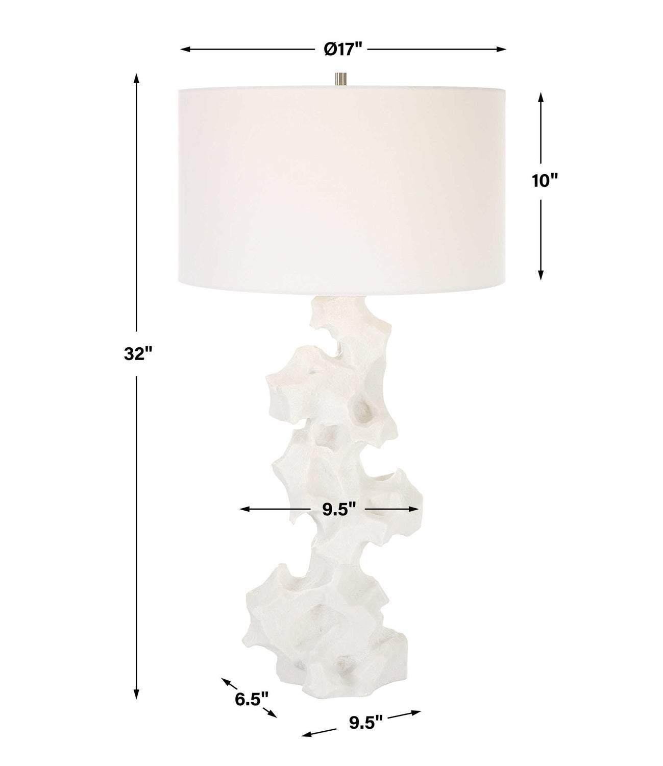 UTTERMOST, Remnant Table Lamp, TABLE LAMPS