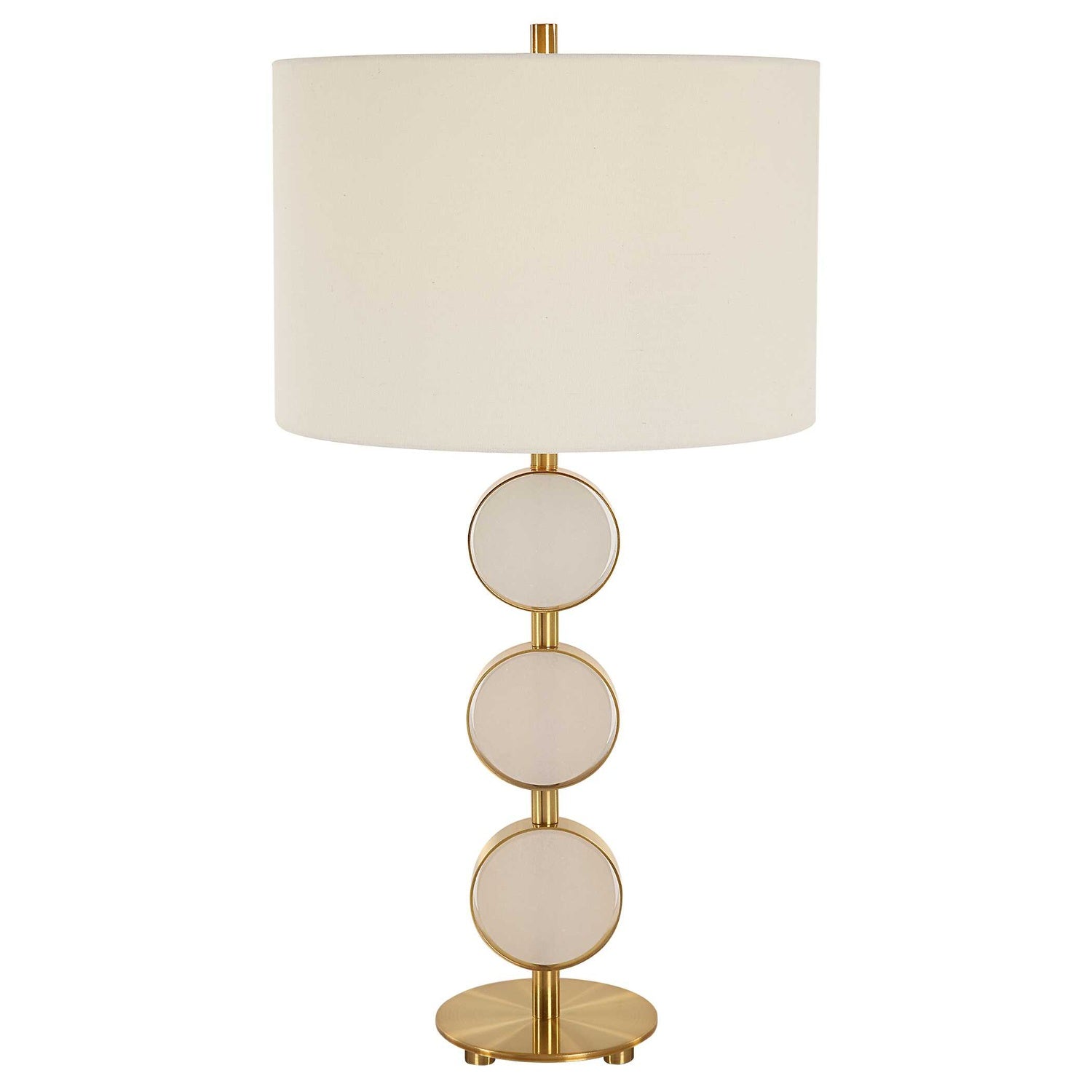 UTTERMOST, Three Rings Contemporary Table Lamp, TABLE LAMPS