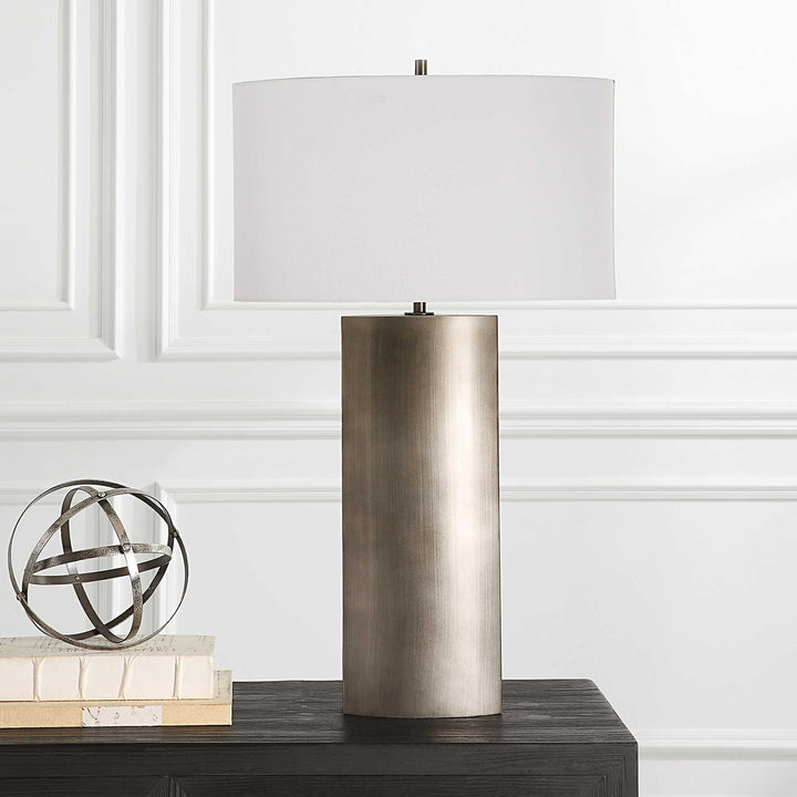 UTTERMOST, V-GROOVE MODERN TABLE LAMP, TABLE LAMPS