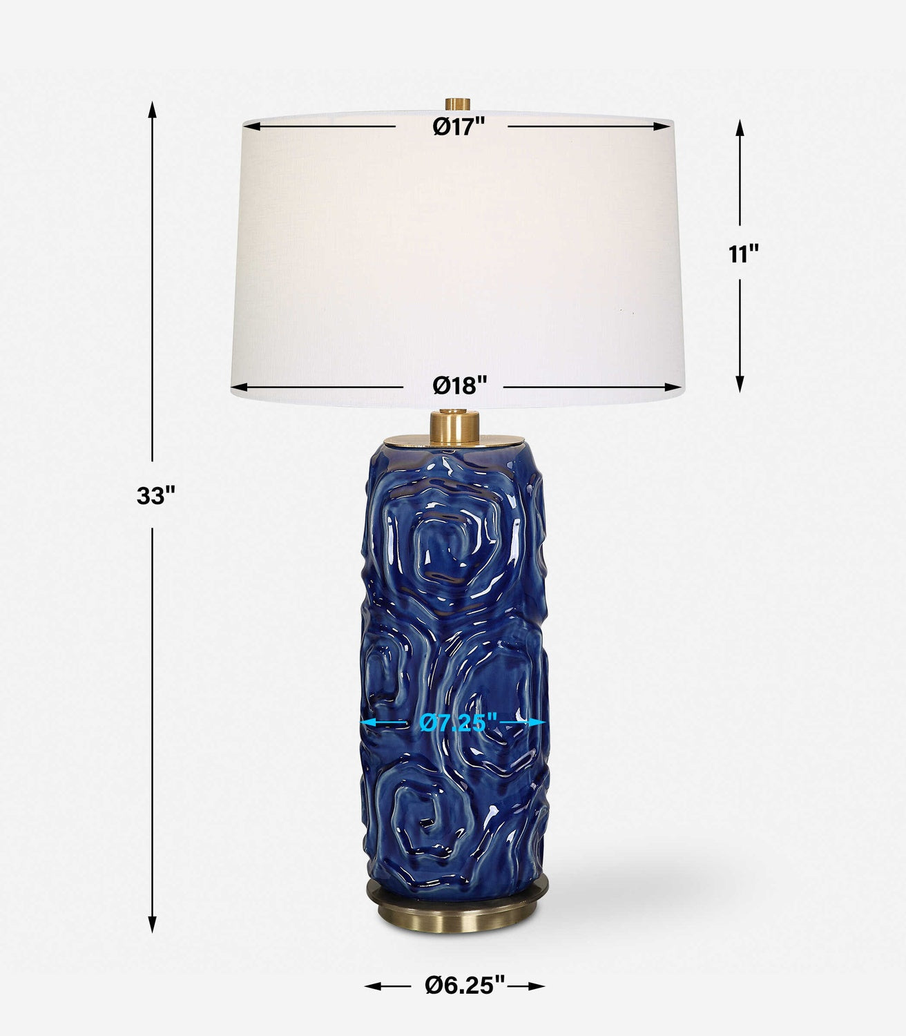 UTTERMOST, Zade Table Lamp, TABLE LAMPS