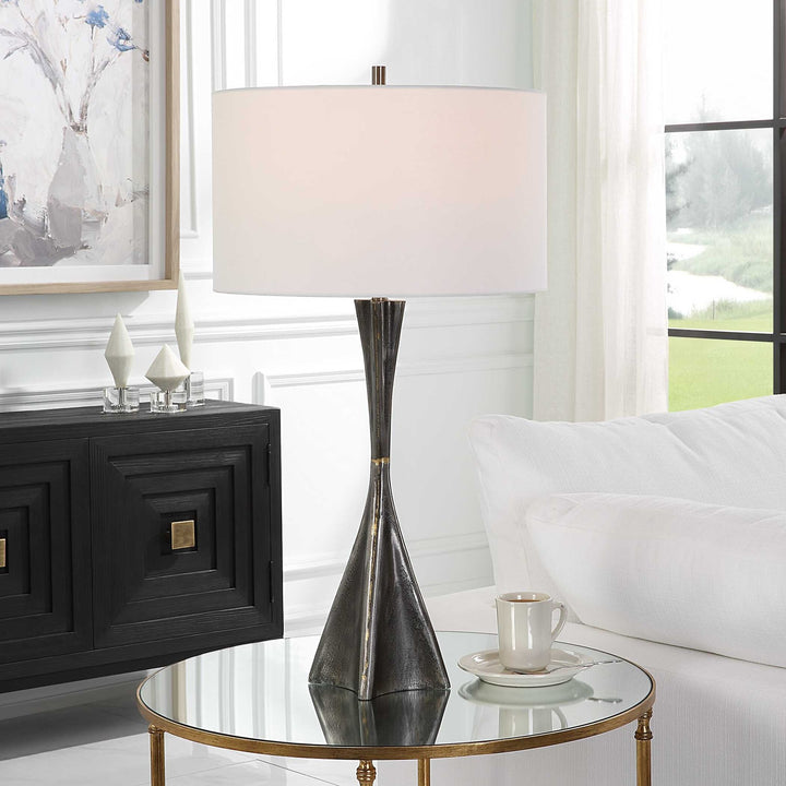 UTTERMOST, KEIRON INDUSTRIAL TABLE LAMP, TABLE LAMPS