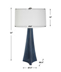 UTTERMOST, TERAMO SCALLOPED TABLE LAMP, TABLE LAMPS