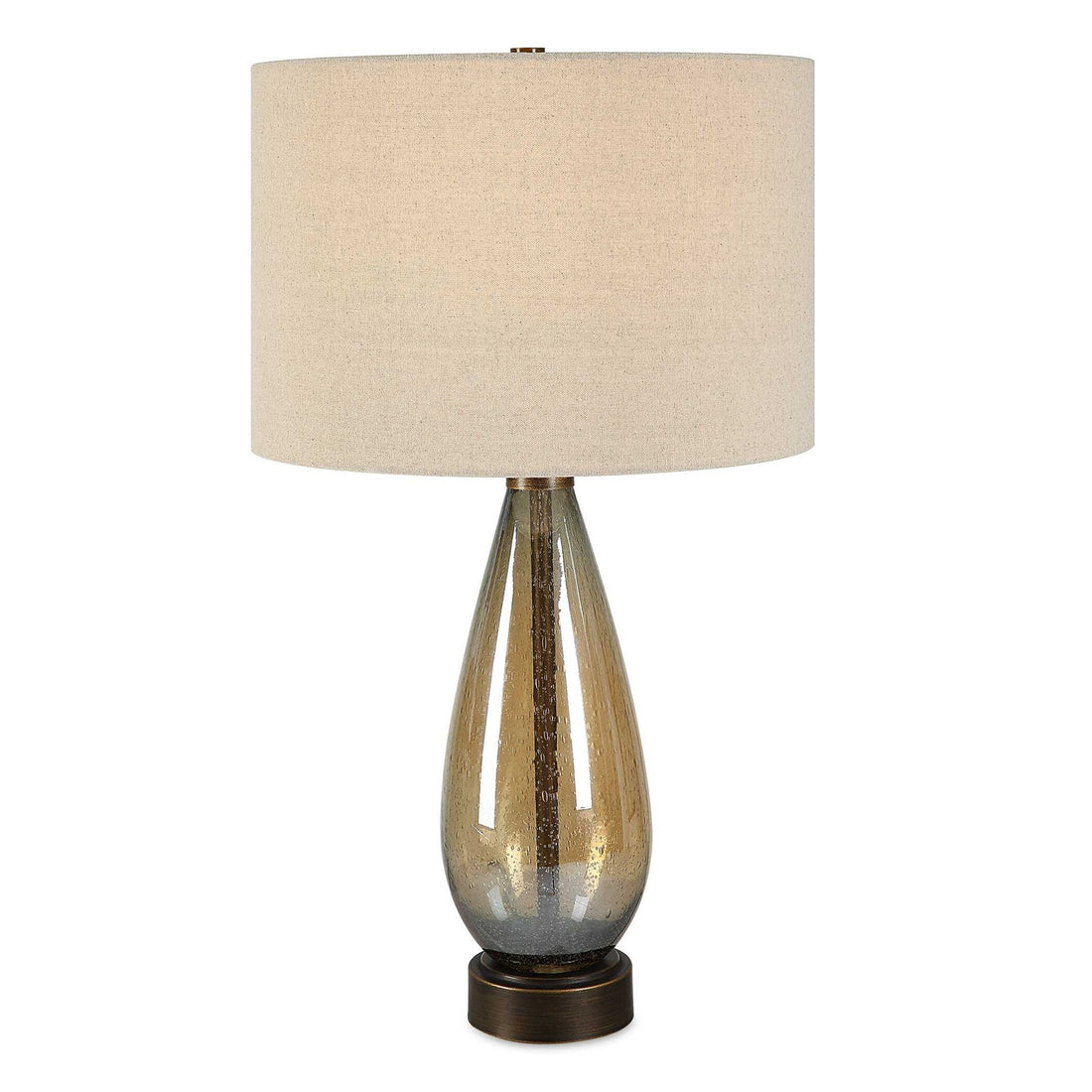 UTTERMOST, BALTIC TEARDROP TABLE LAMP, TABLE LAMPS