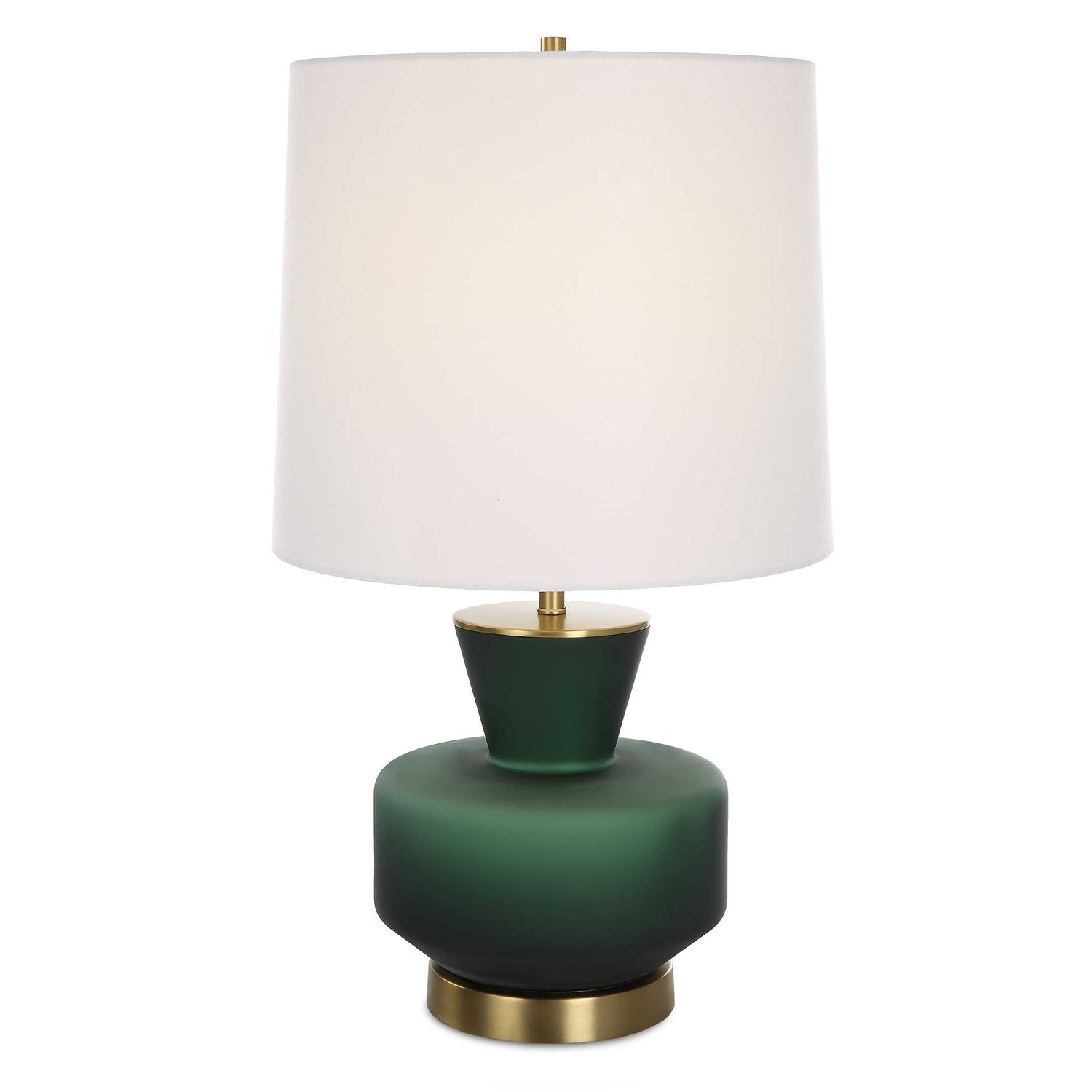 UTTERMOST, TRENTINO EMERALD TABLE LAMP, TABLE LAMPS