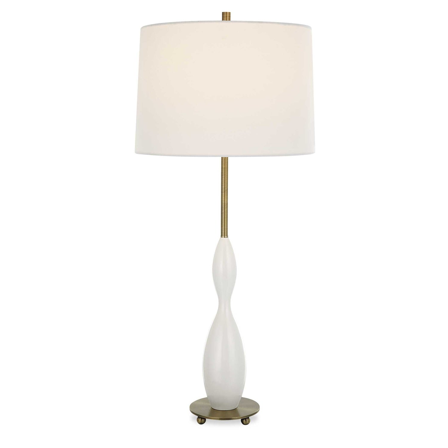 UTTERMOST, ANNORA GLOSSY TABLE LAMP, TABLE LAMPS