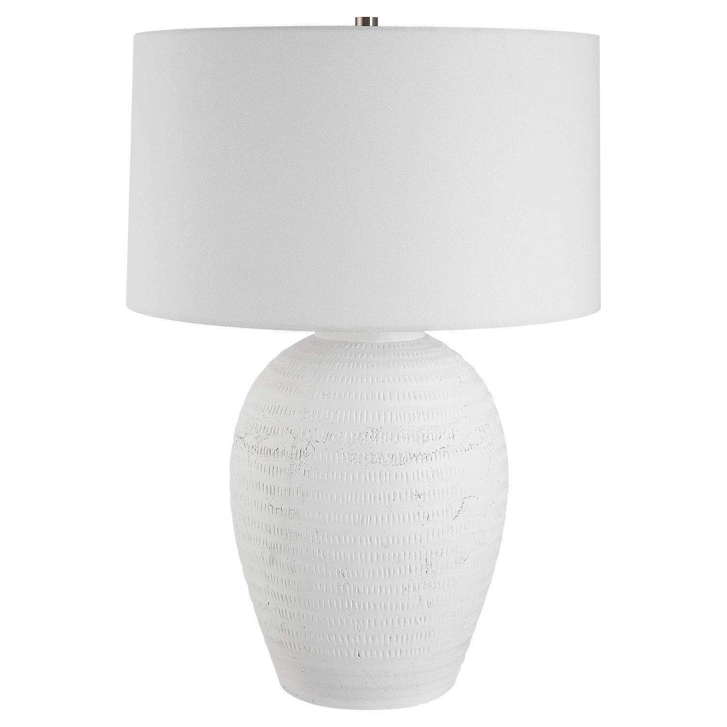 UTTERMOST, Reyna Chalk Table Lamp, TABLE LAMPS
