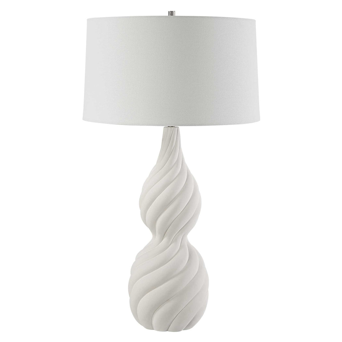 UTTERMOST, Twisted Swirl Table Lamp, TABLE LAMPS