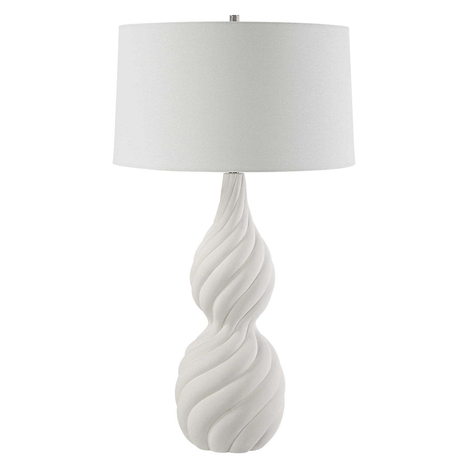 UTTERMOST, Twisted Swirl Table Lamp, TABLE LAMPS