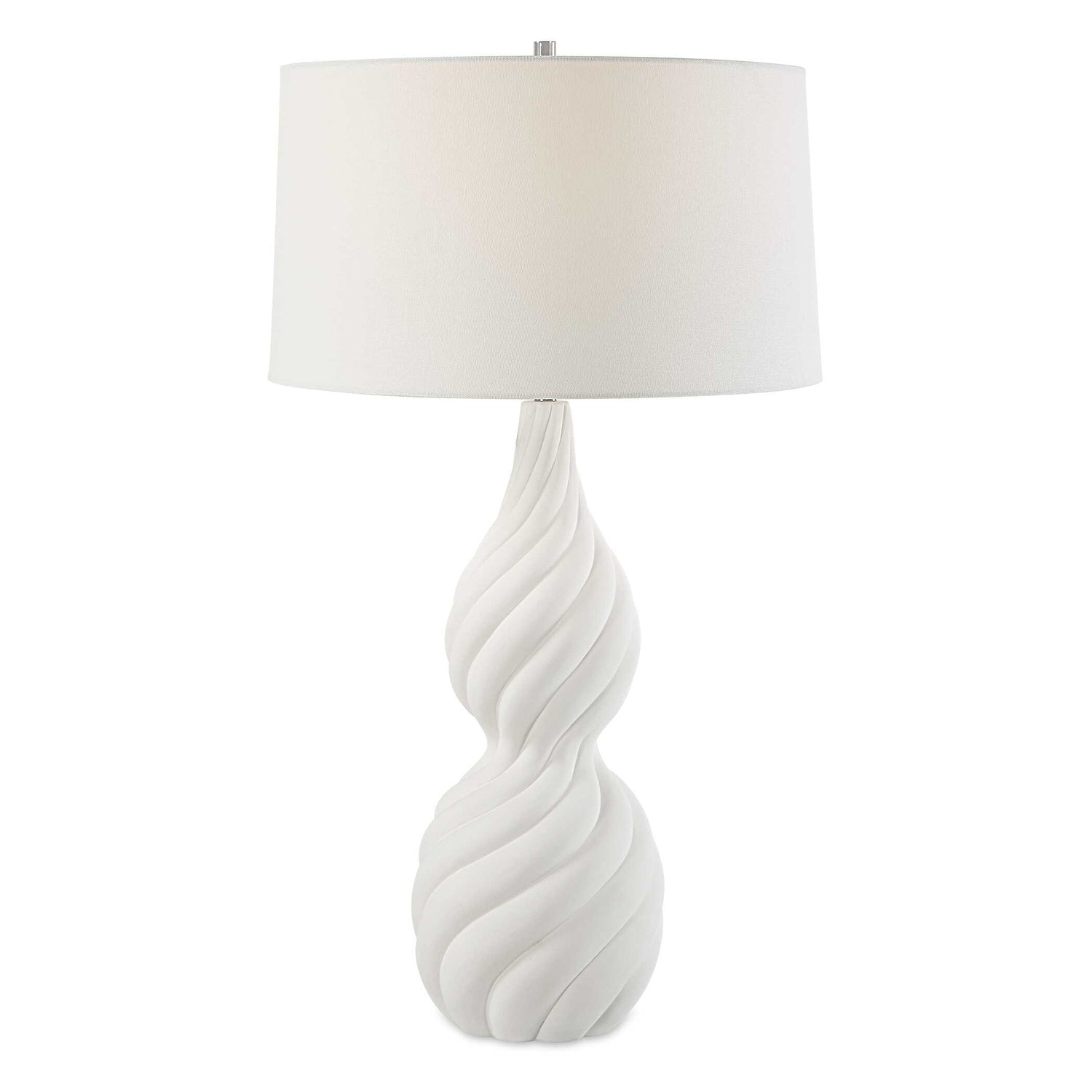UTTERMOST, TWISTED SWIRL TABLE LAMP, TABLE LAMPS