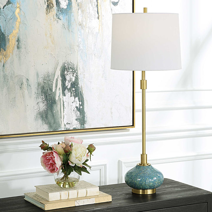UTTERMOST, KAIMANA AGED BUFFET LAMP, TABLE LAMPS