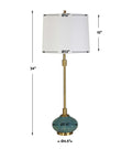 UTTERMOST, Kaimana Aged Buffet Lamp, TABLE LAMPS
