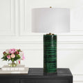 UTTERMOST, GALENO EMERALD TABLE LAMP, TABLE LAMPS