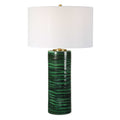 UTTERMOST, GALENO EMERALD TABLE LAMP, TABLE LAMPS