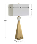 UTTERMOST, ARETE MODERN TABLE LAMP, TABLE LAMPS