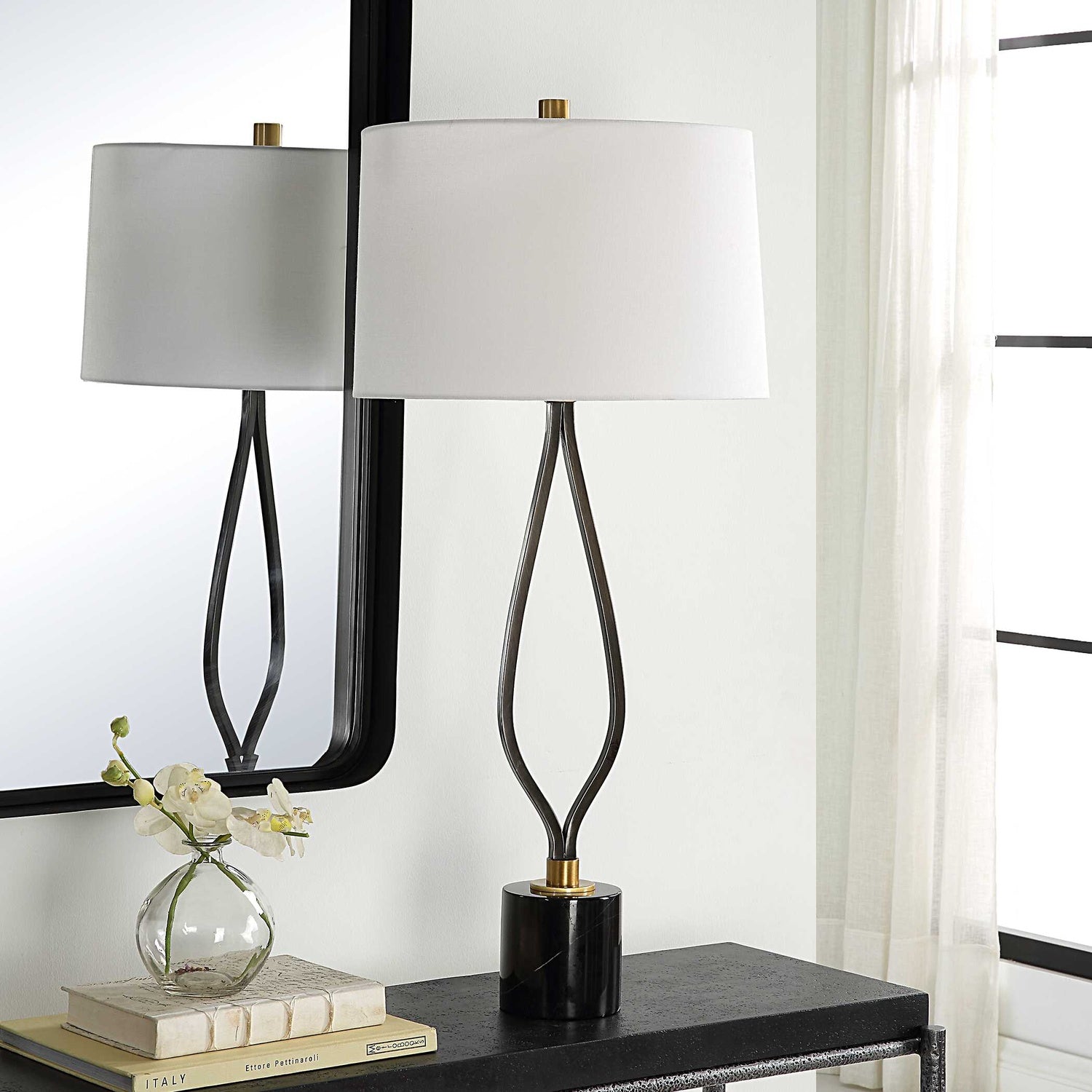 UTTERMOST, Separate Paths Table Lamp, TABLE LAMPS
