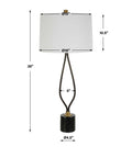 UTTERMOST, SEPARATE PATHS TABLE LAMP, TABLE LAMPS