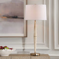 UTTERMOST, Palu Travertine Table Lamp, TABLE LAMPS