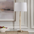 UTTERMOST, PALU TRAVERTINE TABLE LAMP, TABLE LAMPS