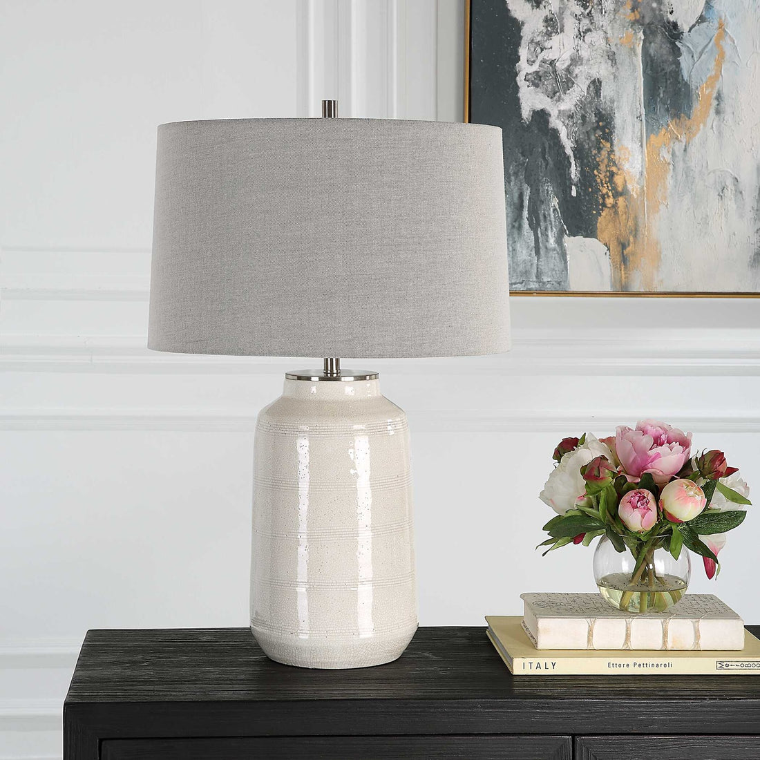 UTTERMOST, Odawa Farmhouse Table Lamp, TABLE LAMPS