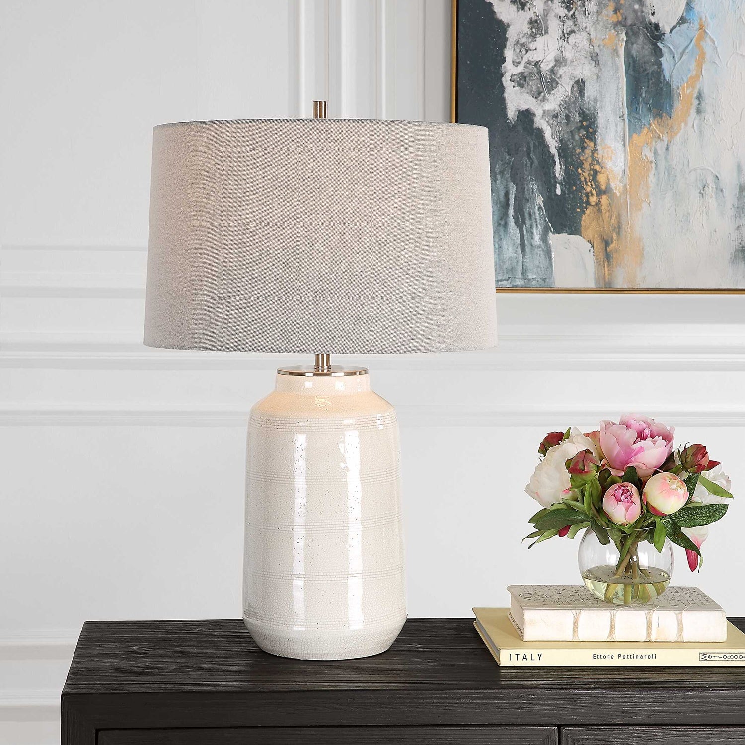 UTTERMOST, Odawa Farmhouse Table Lamp, TABLE LAMPS