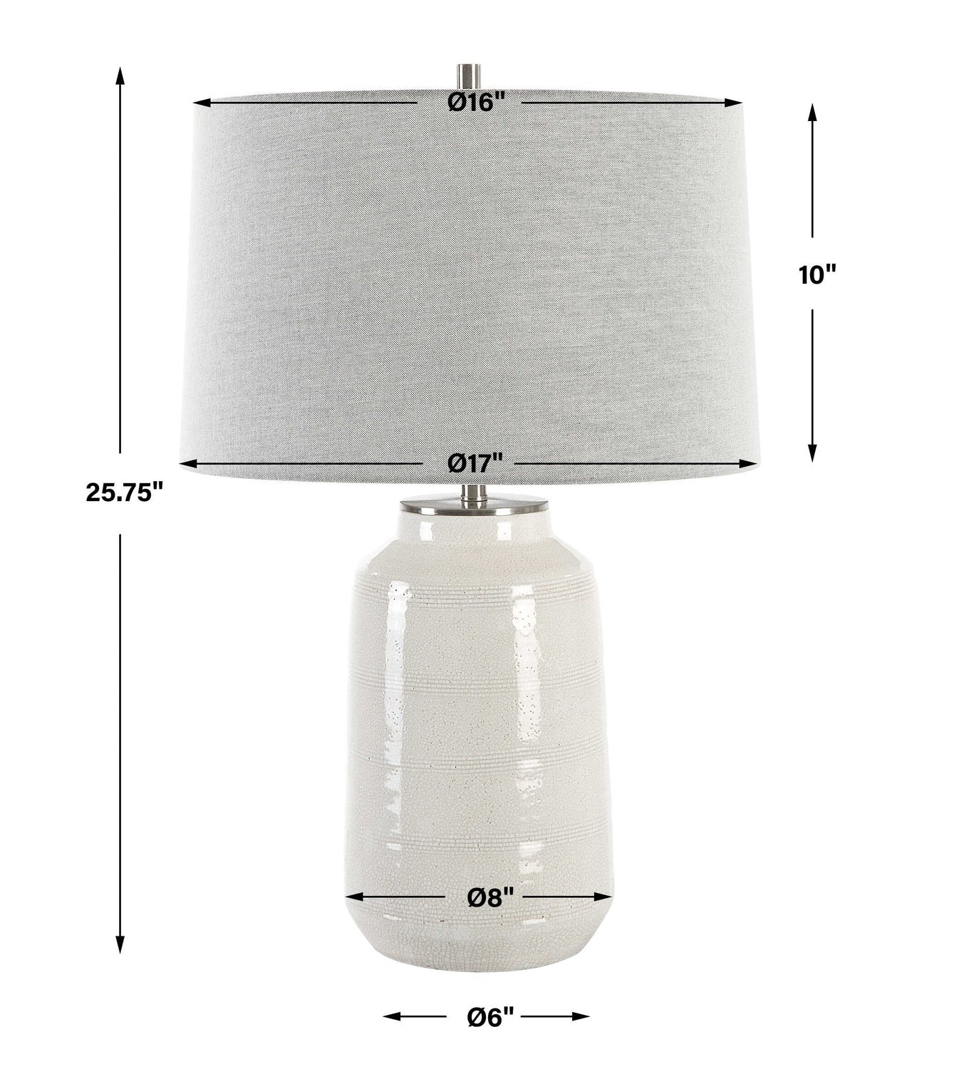 UTTERMOST, ODAWA FARMHOUSE TABLE LAMP, TABLE LAMPS