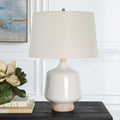 UTTERMOST, OPAL GLOSS TABLE LAMP, TABLE LAMPS