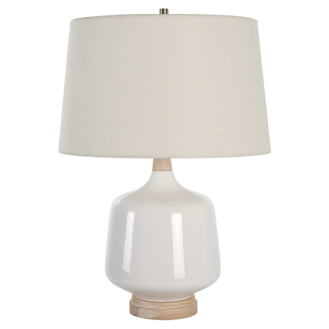 UTTERMOST, Opal Gloss Table Lamp, TABLE LAMPS