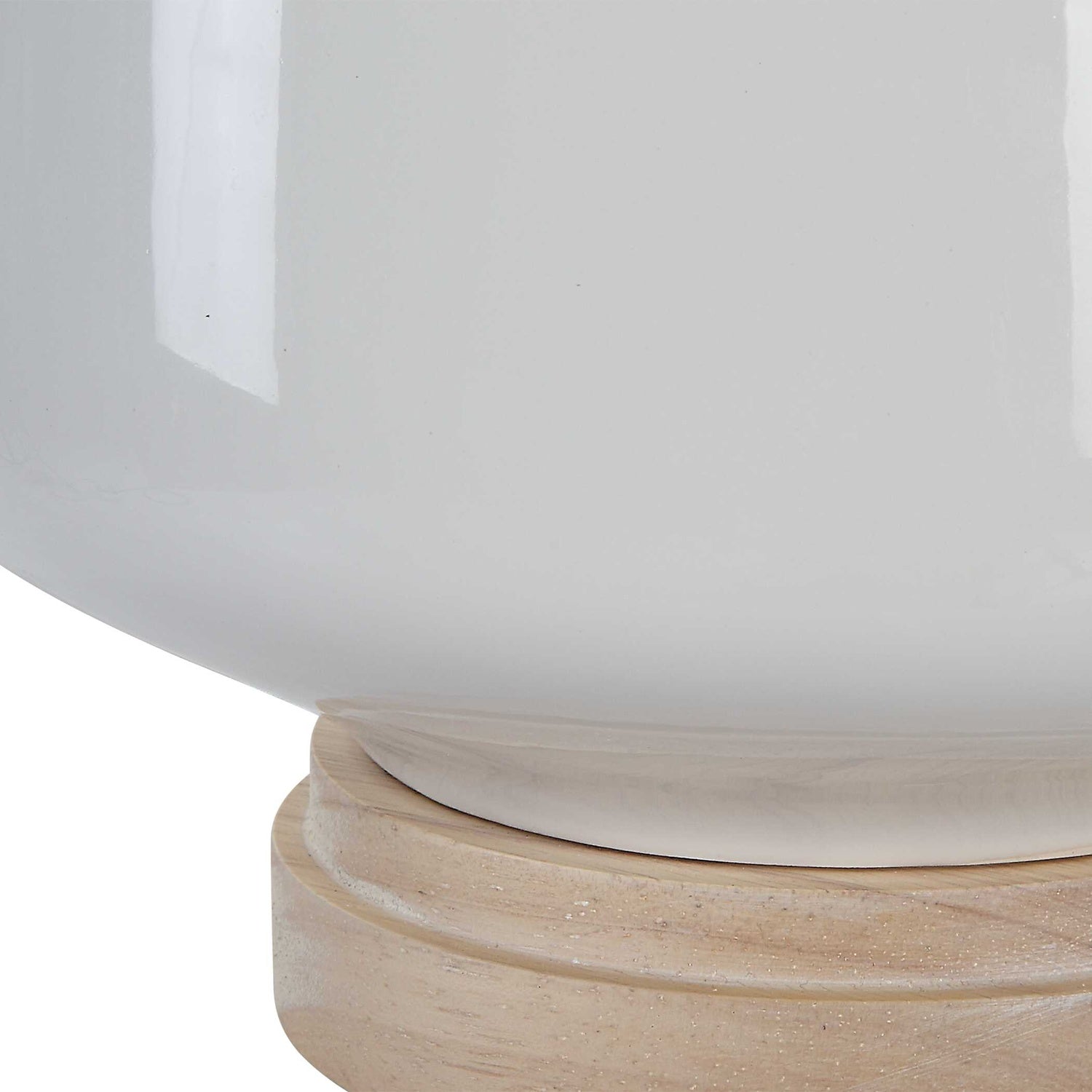 UTTERMOST, OPAL GLOSS TABLE LAMP, TABLE LAMPS